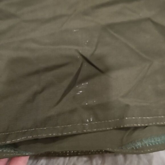 The north face womens army green nylon Bermuda shorts size 0 - Picture 7 of 10